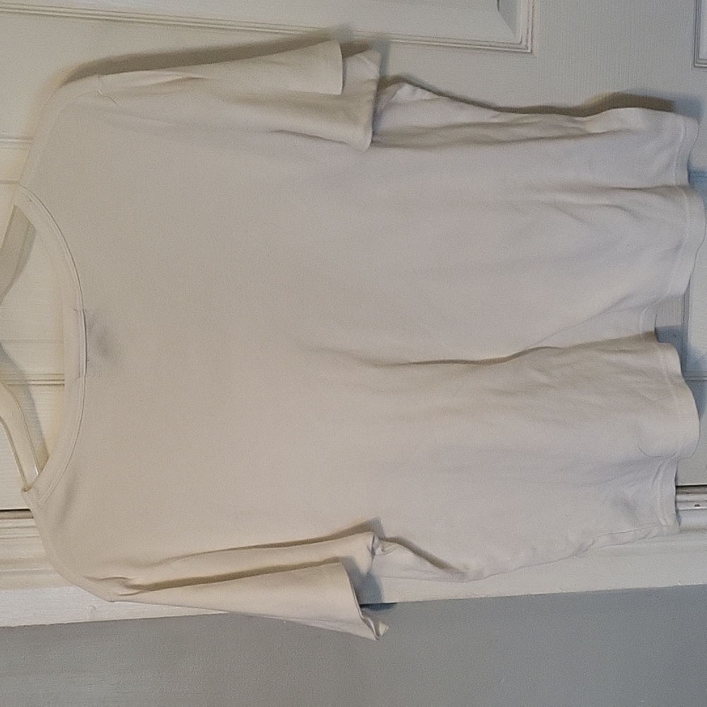 Eddie Bauer Women's Large White Short Sleeve Tee - Picture 6 of 6